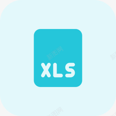 文件格式Xls文件格式办公文件4tritone图标