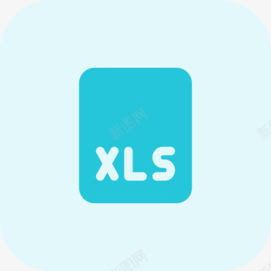 xlsx格式的文件Xls文件格式办公文件4tritone图标