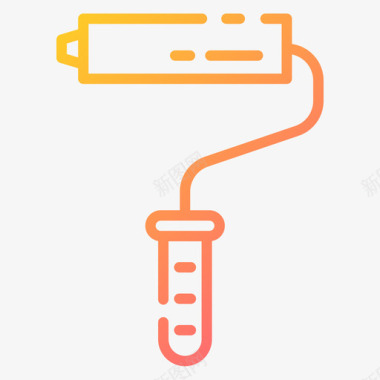油漆溅落油漆辊卡彭特28坡度图标