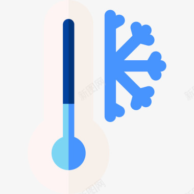 温度温度天气351平坦图标