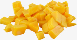 水果芒果零件黄色剪影透明漆树科A蔬菜水果素材