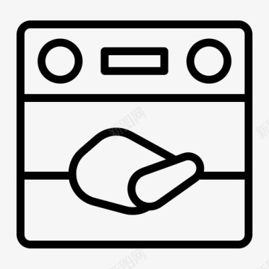 烤肉店电器烧烤图标