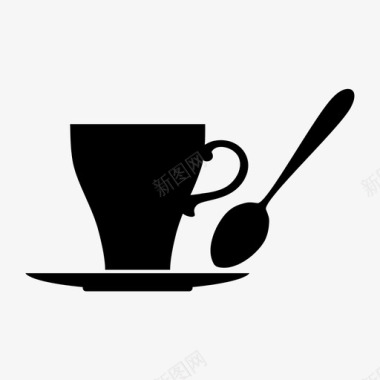 饮料杯咖啡饮料杯子图标