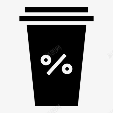 促销客场咖啡图标