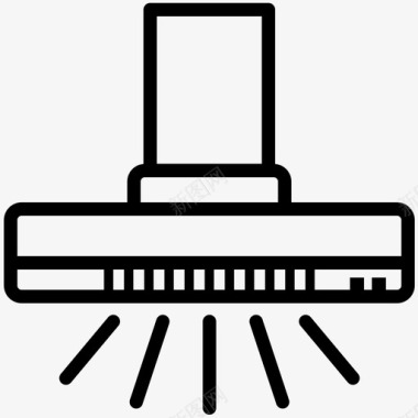 电炉司机炉灶电器通风柜图标