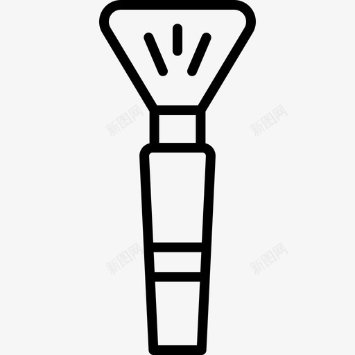 刷子化妆品3线状svg_88icon https://88icon.com 刷子 化妆品 线状
