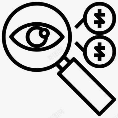 隐藏图片无隐藏费用业务硬币图标