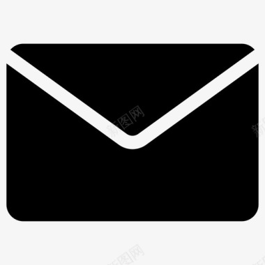 信封的消息信封收件箱邮件图标