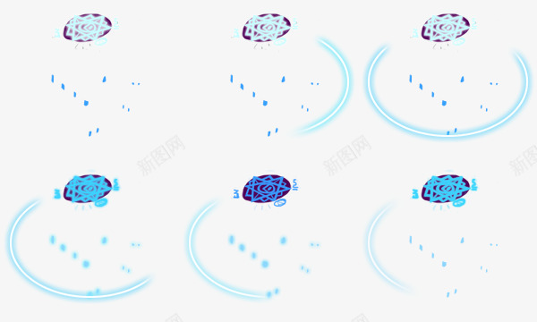 气流特效技能特效游戏光效手游特效技能光魔法技能技能光效光效图标