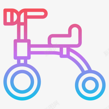 自行车自行车婴儿154坡度图标