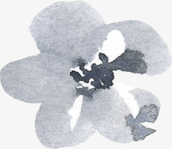 彩黑白波西米亚牡丹花卉剪贴画婚礼请柬设计PS16彩素材