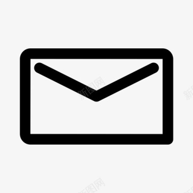 信封的消息邮件信封信件图标