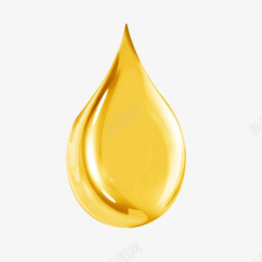 油豆皮油滴泼水泼油金黄色油液体流体免扣wwwdengoo图标