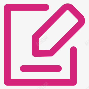 粉色导航信息发布图标