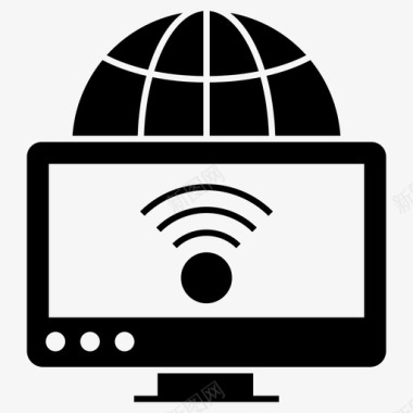 internet连接internet访问wifi图标