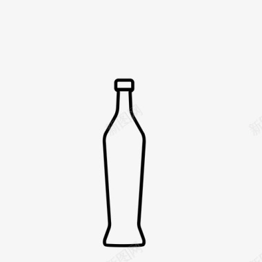 酒瓶酒杯白葡萄酒瓶玻璃意大利酒瓶玻璃图标