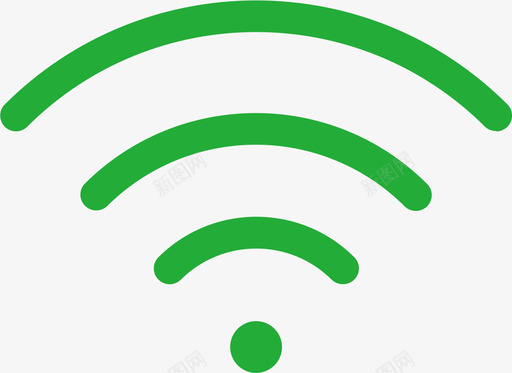WiFi无线连接wifi图标