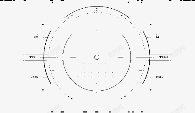 光效图片素材科幻光效酷炫光晕高光镜头光晕科幻特效炫光闪光超眩光图标