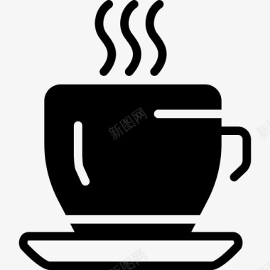 咖啡杯早餐煮的图标