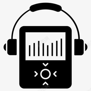 ipod音频音乐mp3播放器图标