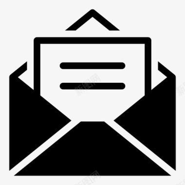 信封的消息信封电子邮件信件图标