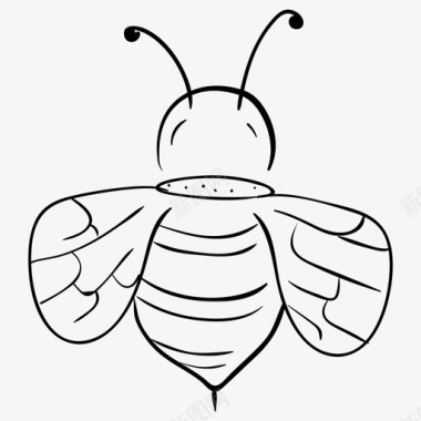 大黄蜂花蜂飞蜂图标