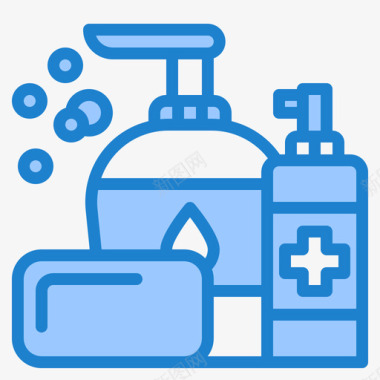 医疗保健Handwash医疗保健19蓝色图标