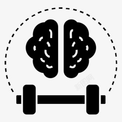 心理健康活动大脑训练大脑活动大脑健康高清图片
