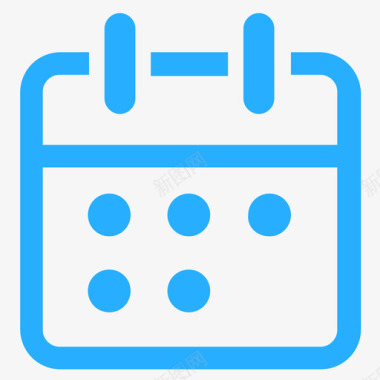 日历设计web日历图标