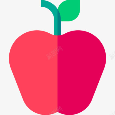 苹果苹果自然156扁平图标