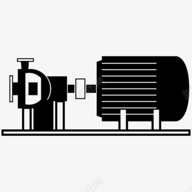 火力电厂凝结水泵图标