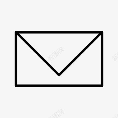 传统文化信关闭信封电子邮件信封信图标