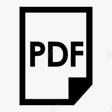 PDF文件格式PDF01图标