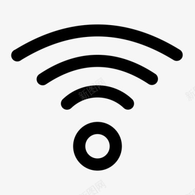 WiFi信号wifi计算机硬件图标