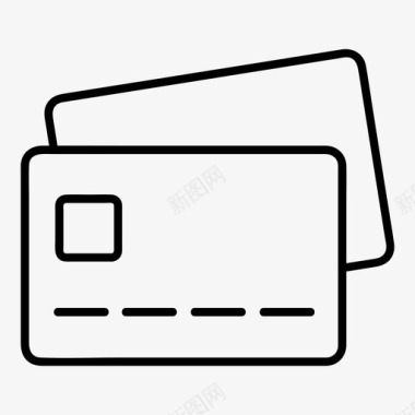 信用卡卡信用卡借记卡图标