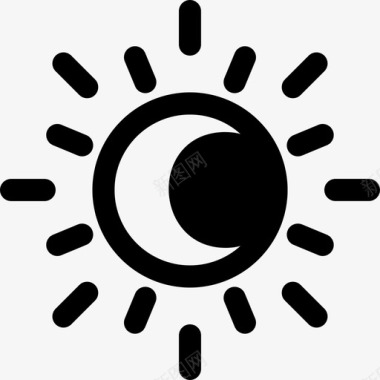 阳光太阳白天阳光图标