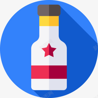 可乐饮料素材俄罗斯酒精饮料图标