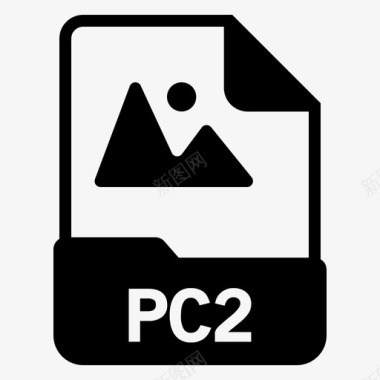 文件扩展名PPTX格式pc2文档扩展名图标