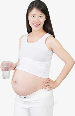 被粑粑教育千百遍的蚕宝宝孕妇喝水喝水免扣水饮水孕妇素材