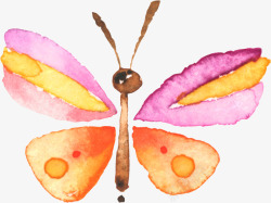 手绘水彩可爱卡通儿童热带动物水果树叶图案16手绘水素材