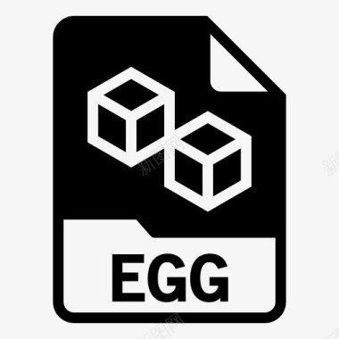 看3d电视egg文档文件图标