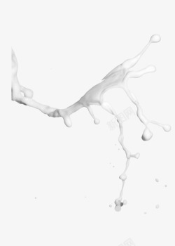 动感牛奶液体高清1素材