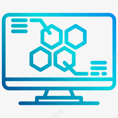计算机计算机科学153线性梯度图标