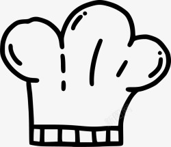 手绘烘焙面包食物涂鸦简笔画透明图案AI矢量7手绘烘素材