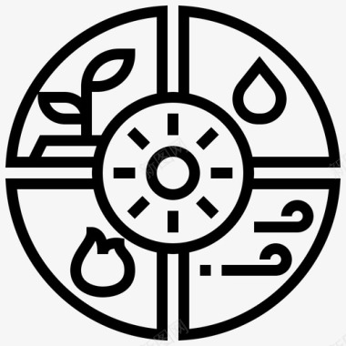 公共环境标语自然资源环境电力图标