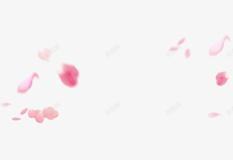 粉色漂浮玫瑰花瓣png免抠素材_88icon https://88icon.com 玫瑰花瓣 红色玫瑰 漂浮 花瓣 粉色