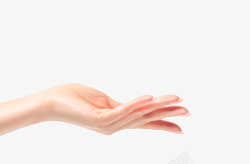 优雅而优雅的手细长优美的手指伸向彼此手合成素材