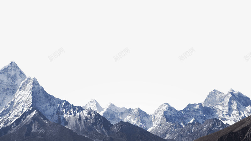 雪山山峰png免抠素材_88icon https://88icon.com 雪山 山峰