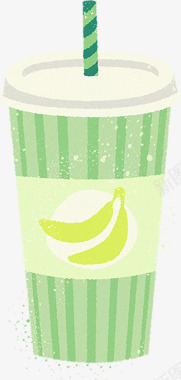 夏日香蕉汽水饮料图专辑Vol010夏日冰淇淋图标
