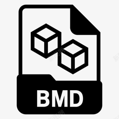 看3d电视bmd文档文件图标